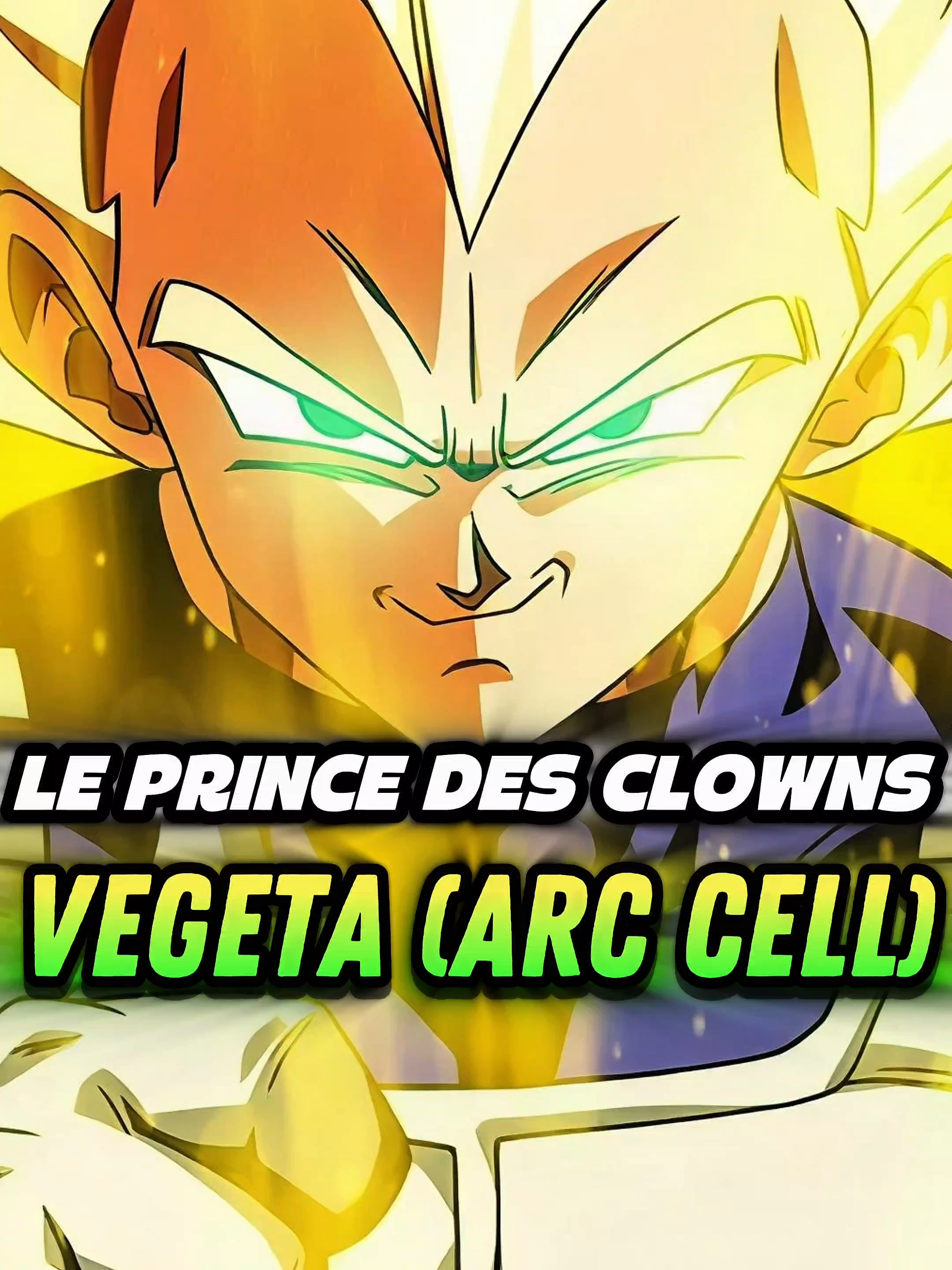 Le PRINCE des Clowns : Vegeta (Arc Cell) ! #dbz #db #dragonball #vegeta #songoku #gohan #cell #MANGA