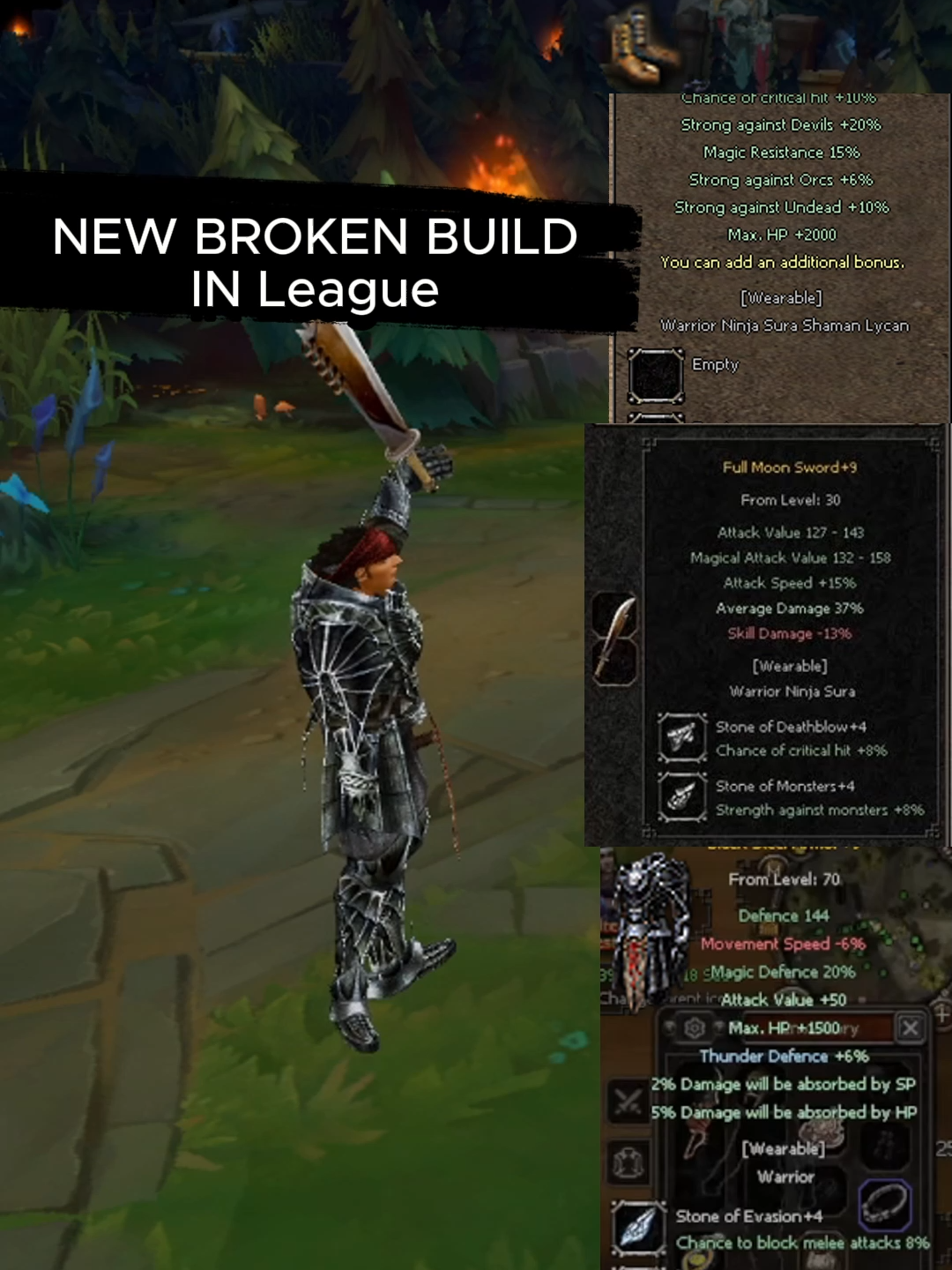 New broken build on Master Yi this patch #leagueoflegends #jungle #metin2 #masteryi #customskin #meme  #dodo #l9 #1v9 #challenger #fypppppppppppppp