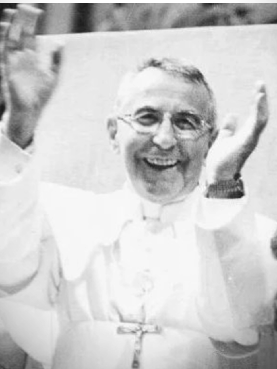 Literally it's Friday today 😆💖(I have no edit for today because I was tired from work, but anyway, TGIF 🤣) #Meme #catholic #pope #albinoluciani #popejohnpauli 