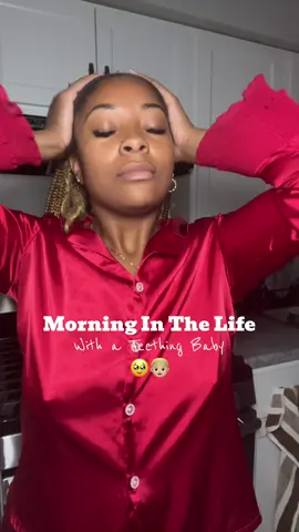 Comment what time you got up today⬇️⬇️ Thank you SO much for 37k 🩷 we’re on the road to 50k, let’s keep going together! 🚗💨  #morningroutine #babiesoftiktok #momvlog #motherhood #teethingbaby 