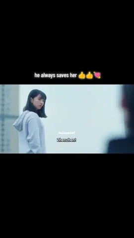 He always saves her 💞💞👍👍#foryou #foryoupage #fyp #tiktok #viral 