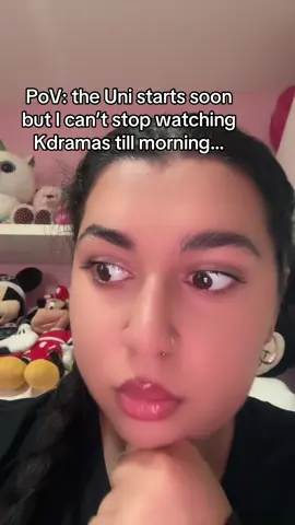 My sleep schedule is a mess🥲🤣#kdrama #pov #uni #cantsleep 