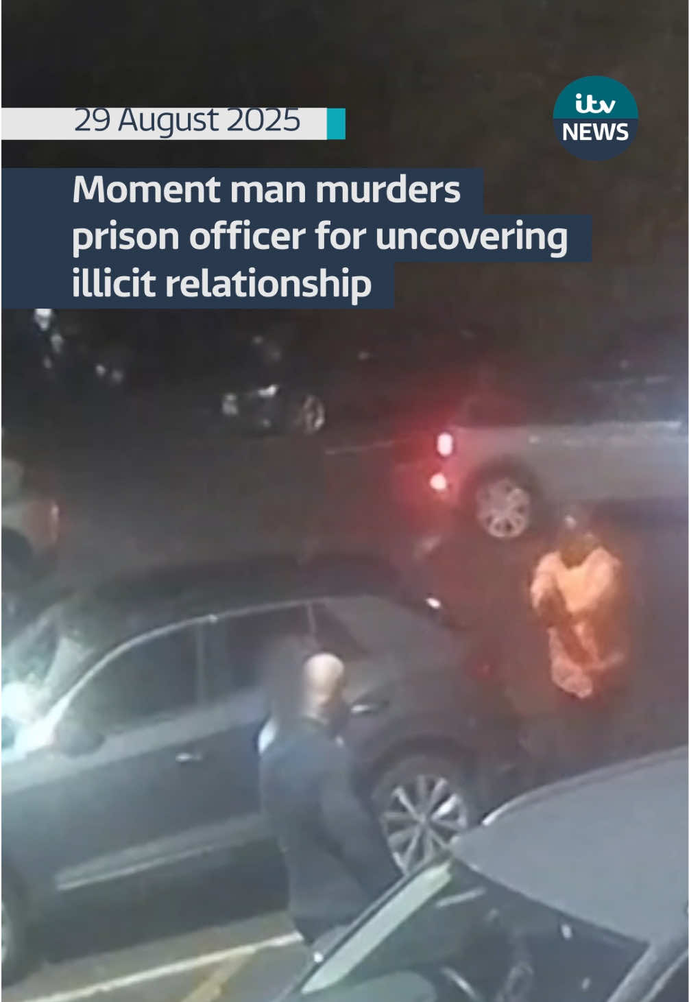 A former prison guard was shot dead in “an act of retaliation” after he exposed an illicit relationship between a convict and a female officer. Lenny Scott, 33, was shot six times by gunman Elias Morgan who approached him in a hi-vis jacket outside of a gym in Skelmersdale, Lancashire, on 8 February 2024. He’s now been found guilty.  #itvnews