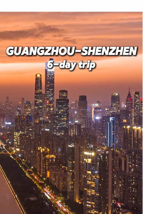 Guangzhou Shenzhen, 6 days trip, full itinerary. If you want to come, con/tact ▶️us.#travelchina #chinatravel #traveltiktok #cantonfair #guangzhou 