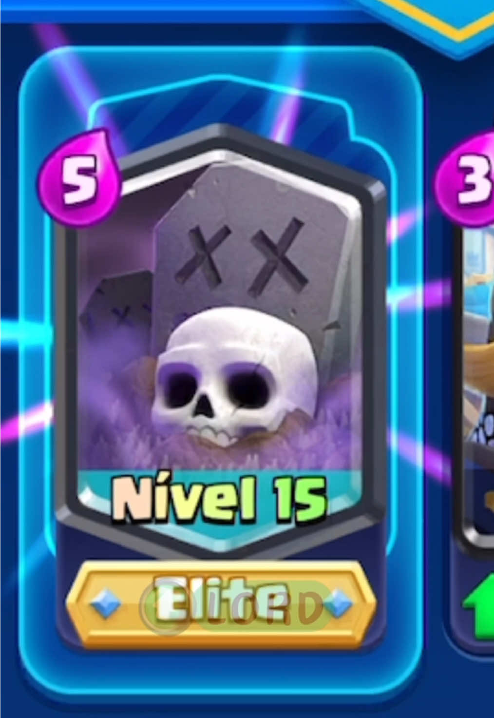 GRAVEYARD LEVEL 15 IN ARENA 1 😂 #clashroyale 