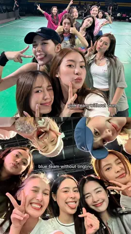 pink team should start worrying about losing their captain to blue team HAHAHAHAHA @ออมออมเอง:^D @Lingling Kwong  #lingorm #girlscup #linglingkwong #ormkornnaphat #fyp #wlw #thaigl