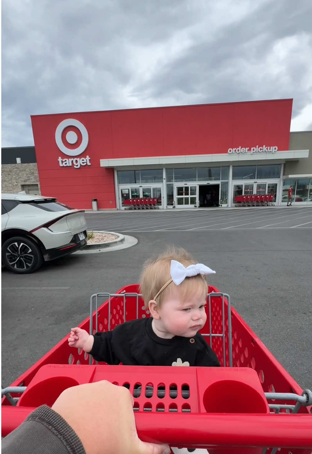 Quite the eventful day at target 🎯 also idk why filming in the dark made me feel like I needed to be quieter 😅😂  . . . #target #targettrip #gettingoutofthehouse #sahm #leavethehousewithmeandmybaby             @target 