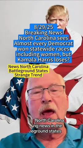Breaking News North Carolina almost every statewiede democrat won in North Carolina incliding women except Kamala Harris! 356,884 voted only for President and no other office on the ballot? What is up with this? Looks strange. #breakingnews #news #northcarolina #democrats #democrat #kamalaharris #joshstein #newyork #fortlauderdale #battleground #michigan #nevada #pennsylvania #arizona #texas #houston #raleigh #charlotte #washingtondc #baltimore #philadelphia #dallas #denver #seattle #losangeles #sanfransisco #detroit #cleveland #atlanta #orlando #tampa #greg_the_uberdriver2 #trump #news #maga #fyp #foryou #foryoupage #fypシ #tiktok #storytime #tiktok #viral #greenscreen #tariff #breakingnews #elon #elonmusk #BreakingNews #usa_tiktok #usa #America #TikTokScenesContest