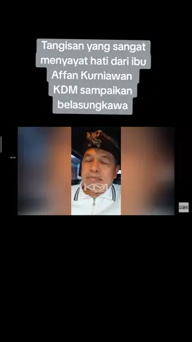 betapa sakitnya hati ini melihat seorang yang dilindas mobil baja  #kdm #affankurniawan #kangdedi