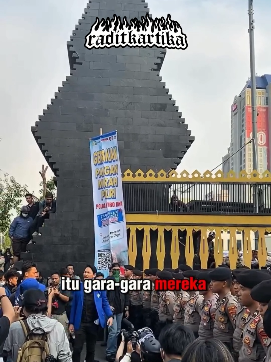 Wkwk.. Komuknye kocak banget itu yang namanye wahyu 🤣 payah dah lumut gayung 🤣 #1312 #demo #gojek #affan 