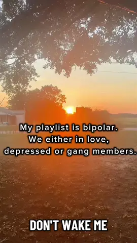 My playlist is bipolar. We either in love, depressed or gang members! 💯 #music #musica #musicvibes #musictok #musictiktok🎵 