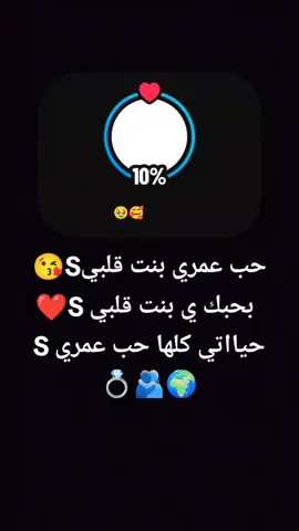 حب عمري الي بحبها بنت قلبي و حيااتي S🌍🫂#Love #life #lovely #حبيبي #like 