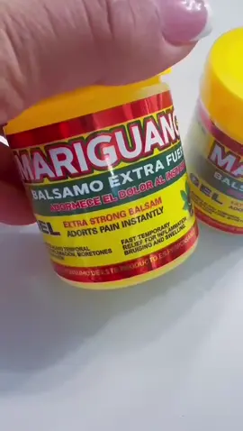 MARIGUANOL . BÁLSAMO PARA MÚSCULOS Y ARTICULACIONES. #mariguanol #balsamo #doloresmusculares #tiktokshoplabordaysale #tiktokshopcreatorpicks 