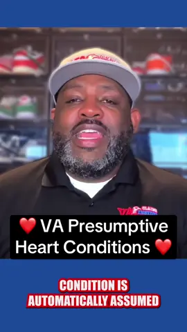 🎖️ Did you know certain heart conditions are presumptive for VA disability benefits? That means if you meet the criteria, the VA assumes it’s service-connected—no extra proof needed. ❤️🇺🇸 Learn how to check if you qualify and don’t leave benefits on the table!  #Veterans #VAClaims #vaclaimsinsider #VADisability #VeteranBenefits      