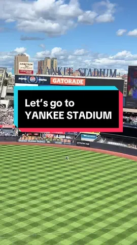 Let’s go to Yankee Stadium #newyork #yankees #yankeestadium #fyp 