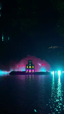 View đẹp nhạc nước Hồ Gươm 😍😍😍