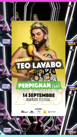 À Perpignan le 27 août 2025 @Téo Lavabo vous fera son concert à Warrior Camp 66 avec Guard et Jovan ! 🔥 Sur place, un snack sera à votre disposition pour manger les fameuses Chipolatas de Téo ! 🌭 🎟️Les places sont à acheter sur internet ! « Concert Téo lavabo Perpignan Warrior Camp »  On vous attend nombreux pour ce moment exclusif sur Perpignan !  À bientôt à Warrior camp 66 ! 🔥 #concert #perpignan #teolavabo #inedit #event 