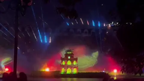 Màn trình diễn ánh sáng 3D Mapping chủ đề 'Thăng Long hội tụ  #mungquockhanh2_9  #a80 