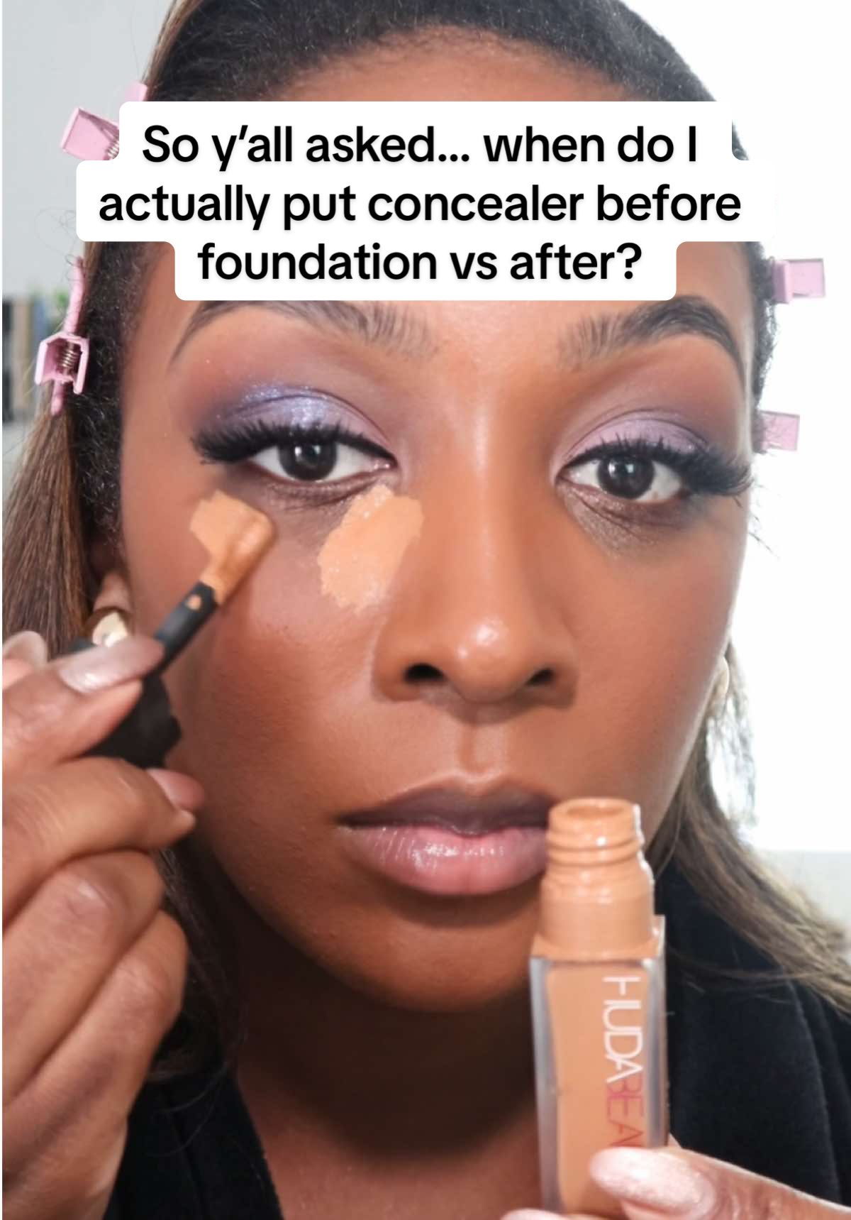 Replying to @kaymairzedt🇿🇦🇱🇻 Concealer before OR after foundation? 👀 Let’s break down exactly when I do each one so you never have to second guess again 🫶🏾 #makeuphacks #concealertips #foundationroutine #makeupforbeginners #beautytips 