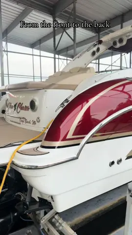 Paint correction on the formula 370ss #lakeoftheozarks #shootout #lakelife 
