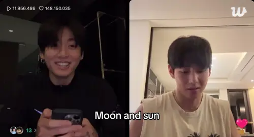 Day and night ✨😭 taekook live today weverse!!!!#jungkooklive #blowup? #taekook #viral #fyp 
