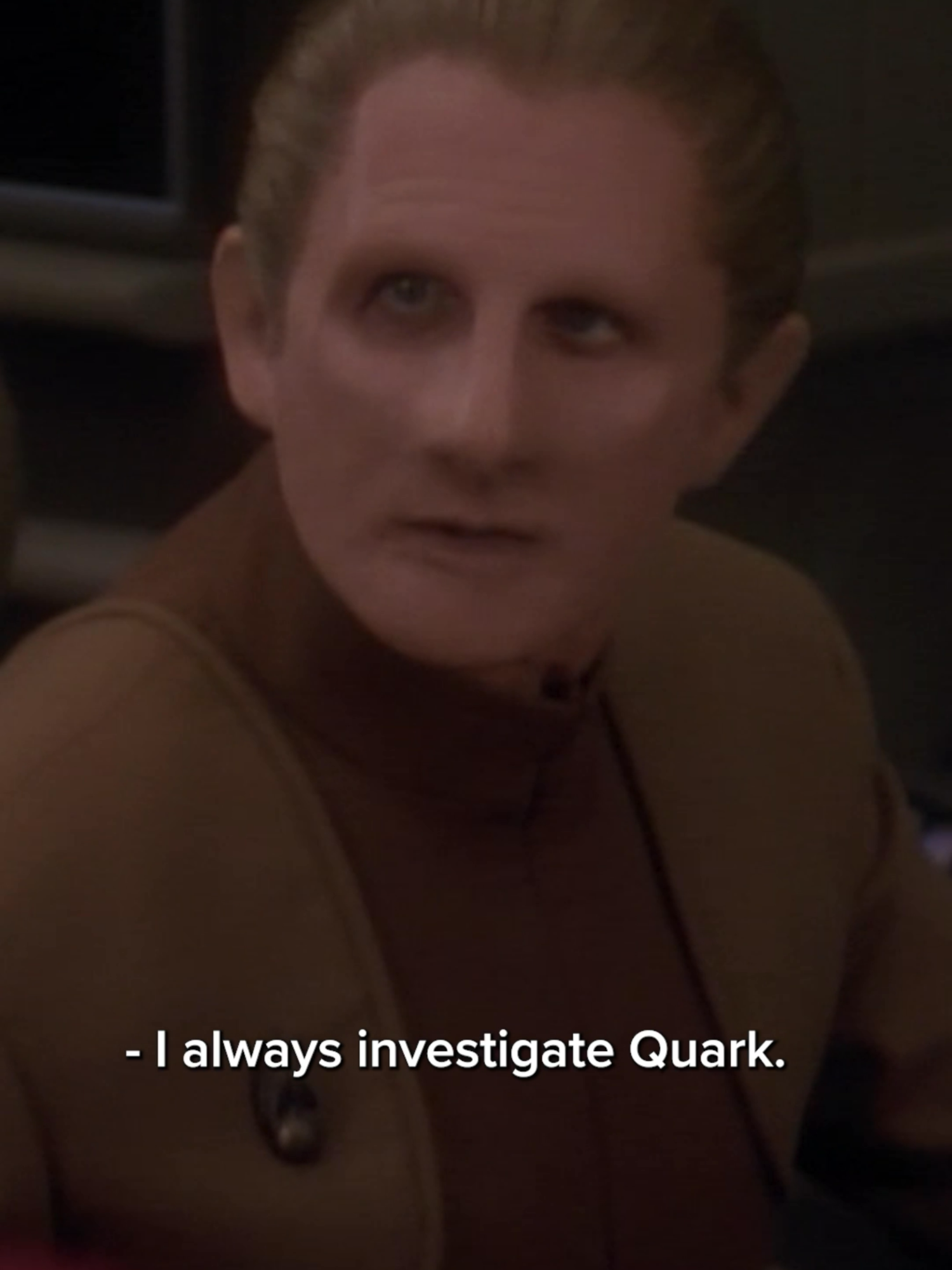 You can never be too careful with Quark. #StarTrekDS9 #StarTrek