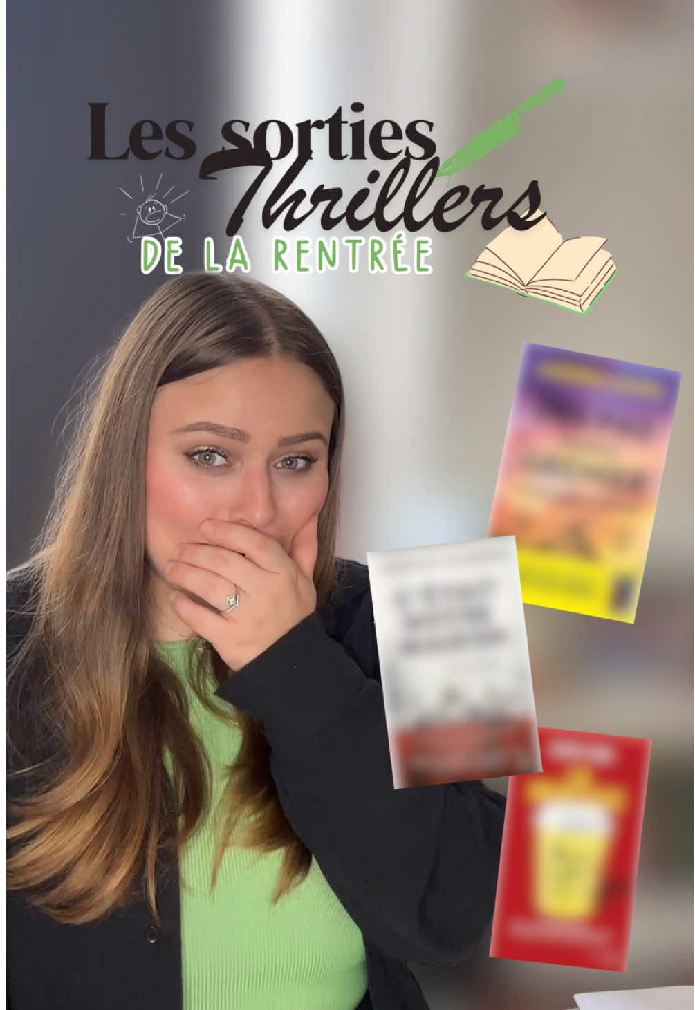 Quelle sortie vous tente le plus ? je vais vous faire une 2eme partie je pense!  #thriller #livre #thrillers #lecture #plottwist 