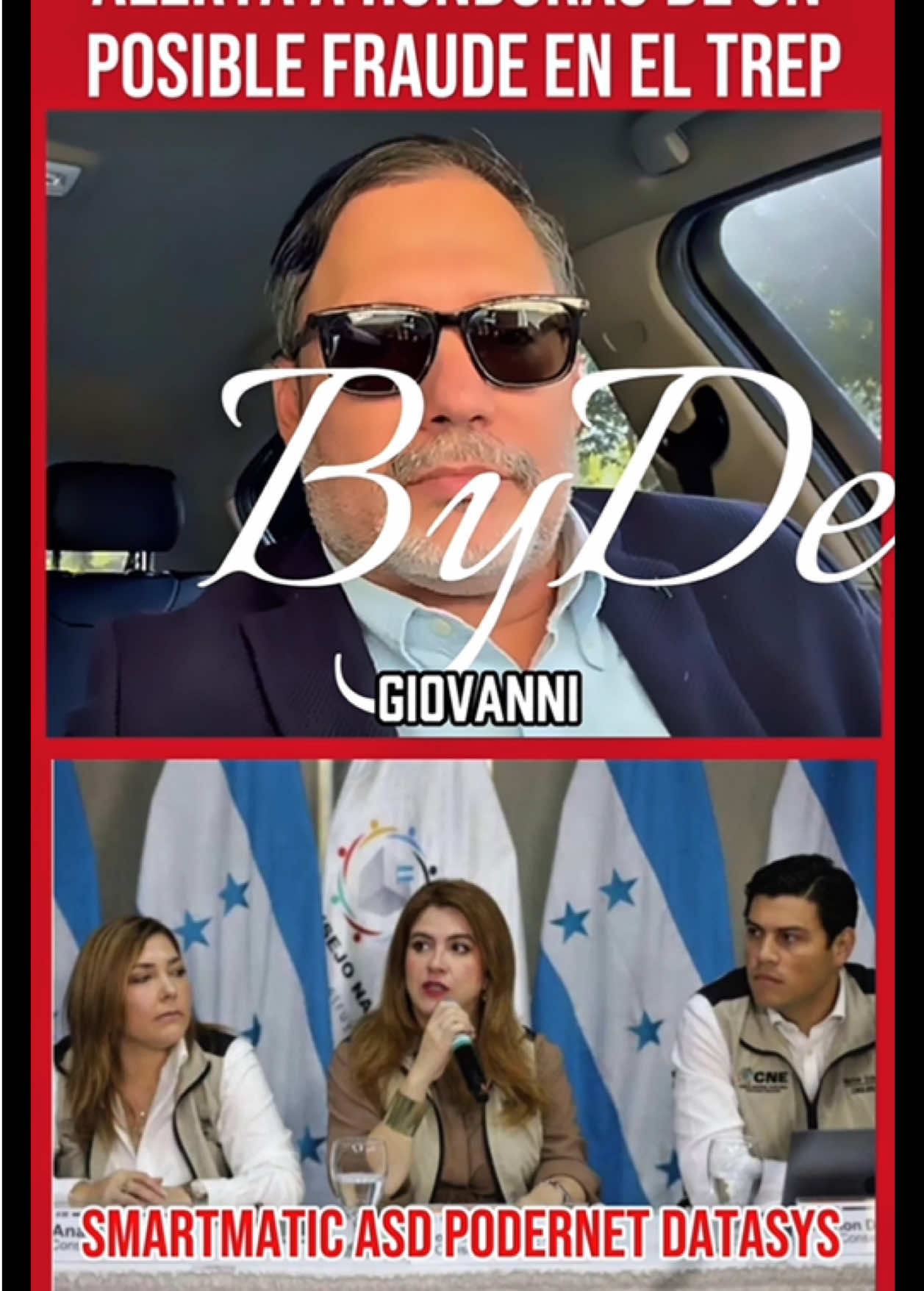 Giovanni fratti alerta a #honduras por un posible fraude con el trep en las elecciones de noviembre  @HCH Televisión Digital @Tv Azteca Honduras 🇭🇳 📺 @ABRIENDO_BRECHA @Noticieros Hoy Mismo @Partido Liberal de Honduras @Tommy_Zambrano @Partido Nacional de Honduras 