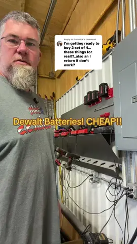 Replying to @Gatorick absolutely they work great! #dewalt #batteries #tiktokmademebuyit #tiktokshopcreatorpicks #tiktokshoplabordaysale 