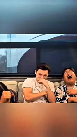Tom Holland Laughs to Viral Videos Part 6 #tomholland #funny #trynottolaugh #reaction#fyp