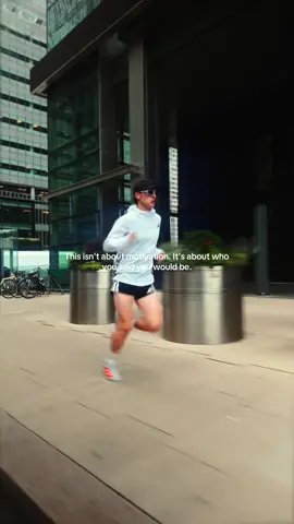 This isn't about motivation. It's about who you said you would be.