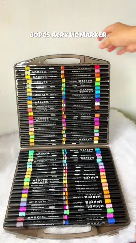 8pcs acrylic marker #marker #acrylicmarker #colorpencil #schoolessentials #affordable 