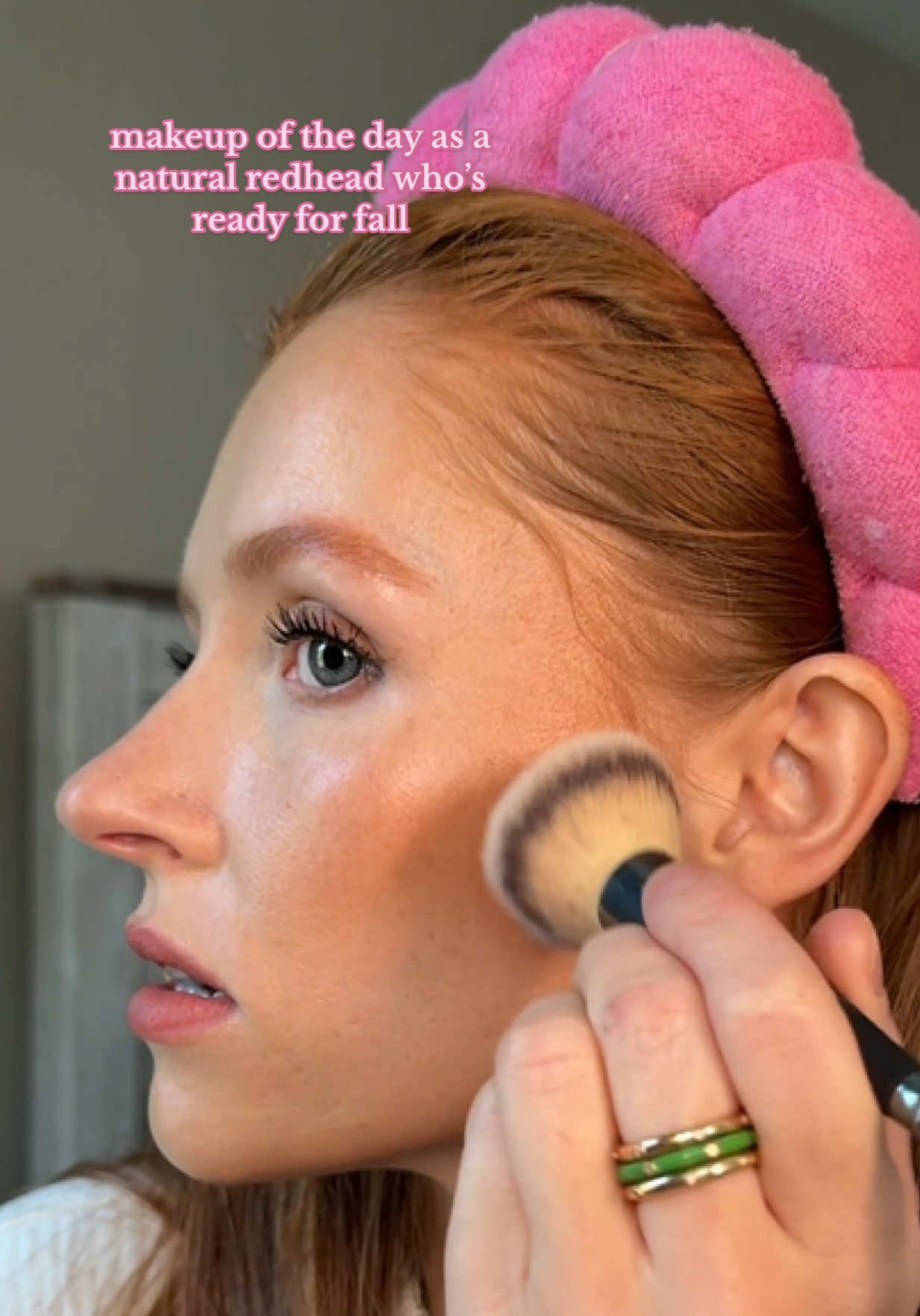 being a natural redhead means being naturally ready for all things autumn!! 🍂🍎☕️ #redheadmakeup #makeupforredheads @Lancôme @Iconic London @NARS Cosmetics @Benefit Cosmetics @Haus Labs by Lady Gaga @loréal paris usa @Rare Beauty 