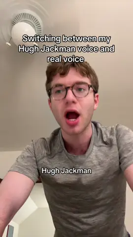 #hughjackman #impression #cometogether #thebeatles #singing 