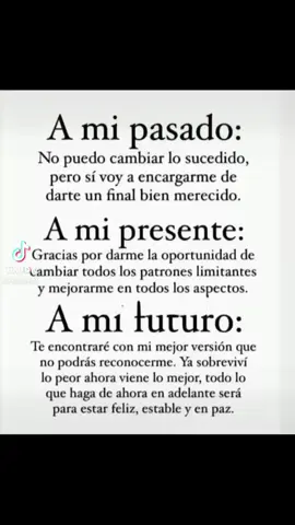 A Mi Pasado A Mi Presente Y A mi Futuro #Amen😇🙏 #AsiSera😊 #fypシ゚viral🖤tiktok #fypシ 