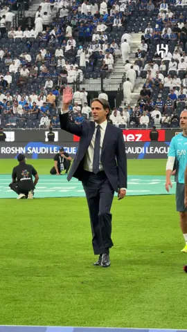 Oooh Simone Inzaghi 🤩💙 #AlHilal | #الهلال 