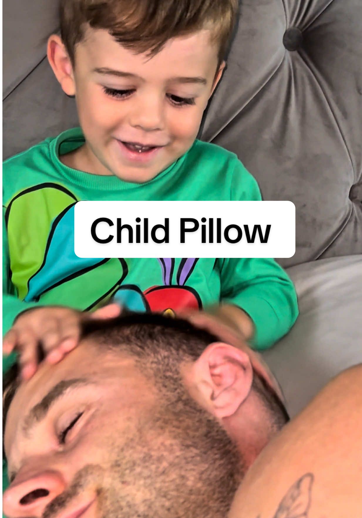 More eye spy on the child pillow #singledad #dadsoftiktok #kidstiktok #singleparent 