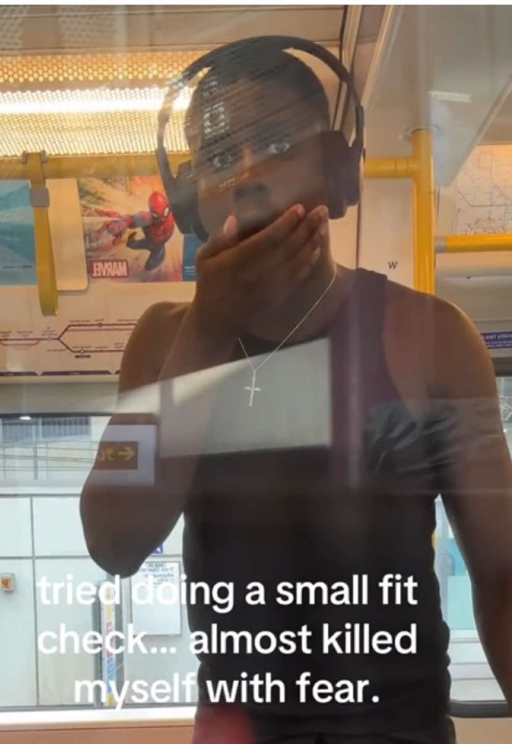 i would’ve cried on this train and gone to heaven  #fyp #relatablecontent #benoke #tfl 