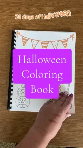 Color one page every day of October leading up to Halloween. #halloweencoloring #coloringbook #halloweencoloringbook 