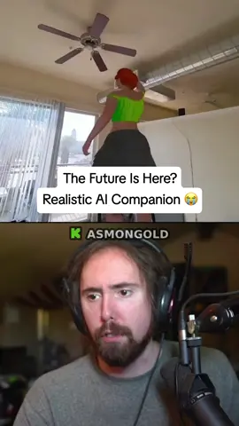 Too Realistic AI Companion 😭 #asmongold #asmon #zackrawrr #asmongoldclips #asmongoldclip #twitch #livestream #fyp #comedy #funny