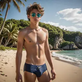 tropical beach that makes you happy #tropicalbeach #makesyouhappy #beachboy #beachguy #seasandsun 