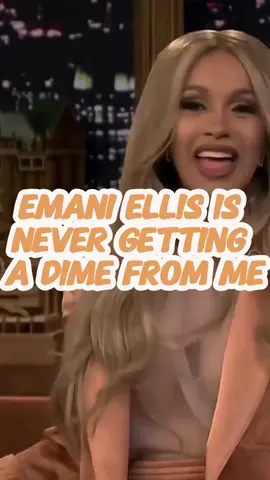 Emani Ellis is never getting a dime from me #cardib #Love #fyp 