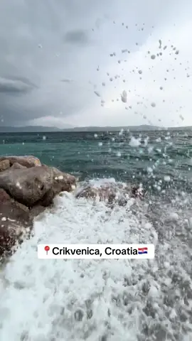 Kroatien😍🌊🇭🇷 #beath #sea #croatia🇭🇷 #hawaibeath #crikvenica  