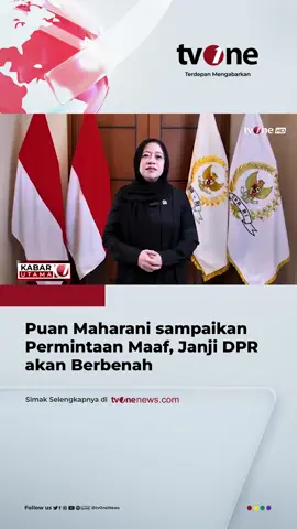 Ketua DPR RI Puan Maharani menyampaikan permintaan maaf kepada semua pihak menyikapi demonstrasi hingga menyebabkan seorang driver ojek online (ojol) meninggal dalam aksi kemarin. Puan memohon maaf apabila belum sepenuhnya menjalankan tugas sebagai wakil rakyat dengan baik. Puan juga menegaskan komitmen DPR untuk mengawal proses hukum hingga tuntas. Ia meminta Kapolri dan seluruh jajaran agar melakukan penyelidikan secara transparan atas kejadian yang merenggut nyawa Affan. Simak berita selengkapnya di tvonenews.com #HardNews_Demonstrasi #NewsOne #CariBeritaditvOne #DemoDPR #AffanKurniawan #PuanMaharani #NO04