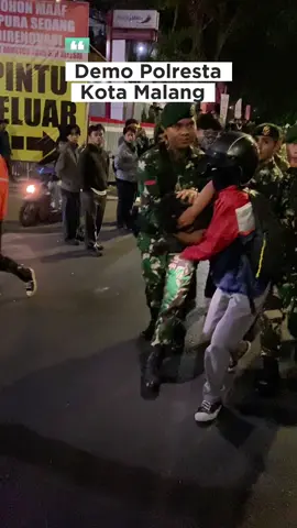 Situasi Demo Malang