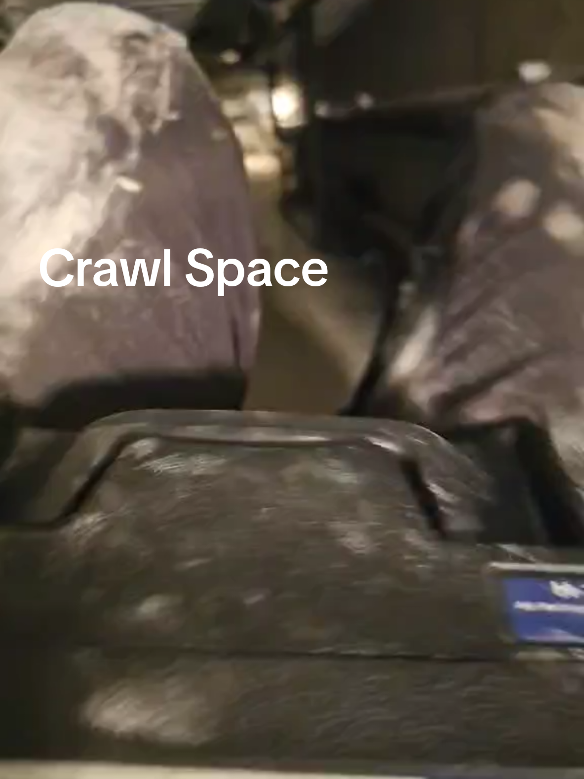 Crawl spaces #HVACR #Claustrophobia 