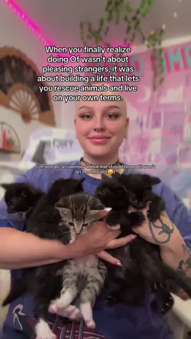 man this is why i like recording outside of the app so i can put my clean videos in and then edit because wtf is this LMAO and i recorded in app so i cant even get the original video back. 🥲 Whatever #catrescue #bald #alopecia #funny 