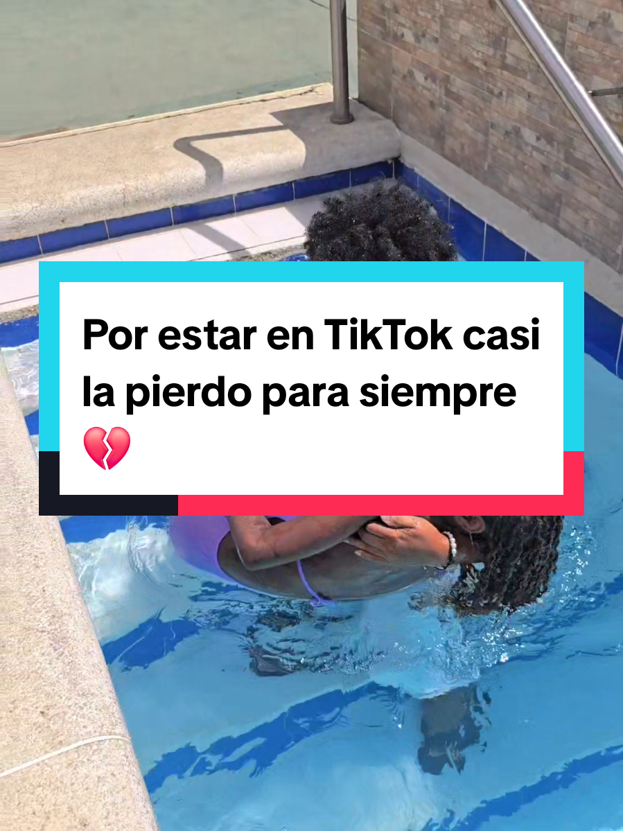 Respuesta a @margarita.jean  Por estar en TikTok casi la pierdo para siempre💔🥹 #latinosenusa #reflexióndelavida #mother #piscina #historiasdelavida 