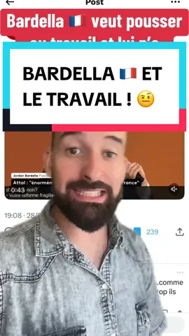 En #France #Bardella et #Attal discutent de travail au #MEDEF à #Paris sans jamais avoir travaillé en dehors de la politique… 