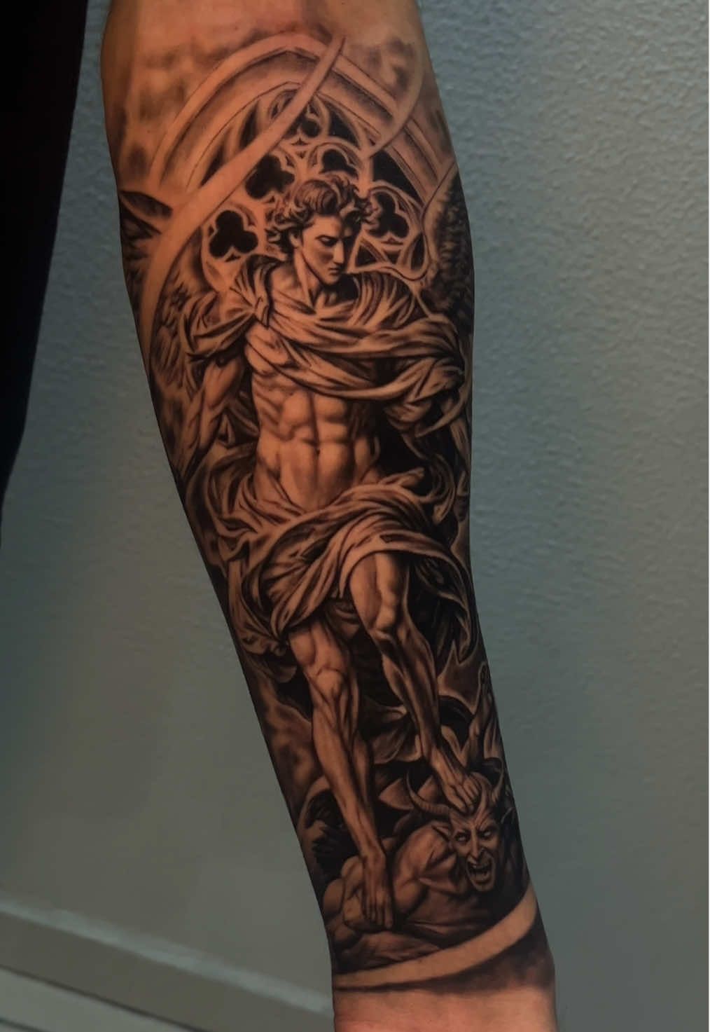 San Miguel arcangel  #tattoo #arcangelsanmiguel #sanmigueltattoo #tatuaje #saomiguelarcanjo 